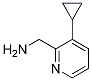 (3-Cyclopropylpyridin-2-yl)methanamine Structure,1256816-54-2Structure