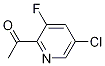 1-(5-Chloro-3-fluoropyridin-2-yl)ethanone Structure,1256824-17-5Structure