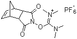 2-(Endo-5-Norbornene-2,3-dicarboxymido)-1,1,3,3-tetramethyluronium hexafluorophosphate Structure,125700-72-3Structure