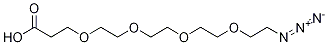 15-Azido-4,7,10,13-tetraoxapentadecanoic acid Structure,1257063-35-6Structure