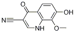 1,4-Dihydro-7-hydroxy-8-methoxy-4-oxo-3-quinolinecarbonitrile Structure,125708-76-1Structure