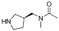 N-methyl-n-[(3s)-pyrrolidin-3-ylmethyl]acetamide Structure,1257315-97-1Structure