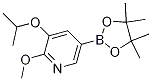 3-Isopropoxy-2-methoxy-5-(4,4,5,5-tetramethyl-[1,3,2]dioxaborolan-2-yl)pyridine Structure,1257554-11-2Structure