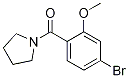 5-Bromo-2-(pyrrolidinocarbonyl)anisole Structure,1257664-97-3Structure