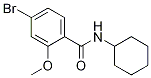 N-cyclohexyl-4-bromo-2-methoxybenzamide Structure,1257665-02-3Structure