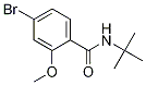 N-t-butyl 4-bromo-2-methoxybenzamide Structure,1257665-14-7Structure