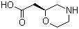 (S)-2-morpholineacetic acid Structure,1257854-99-1Structure