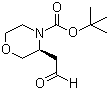 (S)-n-boc-3-(2-oxo-ethyl)-morpholine Structure,1257855-05-2Structure