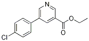 Ethyl 5-(4-chlorophenyl)nicotinate Structure,1258269-08-7Structure