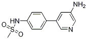 N-(4-(5-aminopyridin-3-yl)phenyl)methanesulfonamide Structure,1258624-12-2Structure