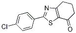 2-(4-Chlorophenyl)-5,6-dihydrobenzo[d]thiazol-7(4h)-one Structure,1258650-40-6Structure