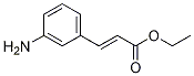 3-Aminocinnamic acid ethyl ester Structure,125872-97-1Structure