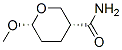 2H-pyran-3-carboxamide,tetrahydro-6-methoxy-,cis-(9ci) Structure,125927-54-0Structure
