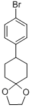 8-(4-Bromophenyl)-1,4-dioxaspiro[4,5]decane Structure,125962-61-0Structure