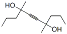 4,7-Dimethyl-5-decyn-4,7-diol Structure,126-87-4Structure