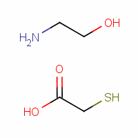 Ethanolamine thioglycolate Structure,126-97-6Structure