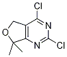 2,4-Dichloro-5,7-dihydro-7,7-dimethylfuro[3,4-d]pyrimidine Structure,1260088-72-9Structure