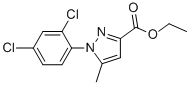 1-(2,4-Dichloro-phenyl)-5-methyl-1h-pyrazole-3-carboxylic acid ethyl ester Structure,126067-40-1Structure