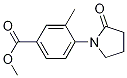 Methyl3-methyl-4-(2-oxopyrrolidin-1-yl)benzoate Structure,1260780-98-0Structure