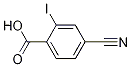 4-Cyano-2-iodobenzoic acid Structure,1260814-20-7Structure