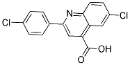 6-Chloro-2-(4-chlorophenyl)-4-quinolinecarboxylicacid Structure,126088-20-8Structure