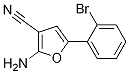 2-Amino-5-(2-bromophenyl)furan-3-carbonitrile Structure,1261268-90-9Structure