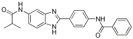 N-[4-(5-isobutyramido-1h-benzoimidazol-2-yl)phenyl]benzamide Structure,1261268-95-4Structure