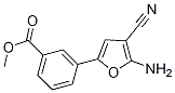 Methyl 3-(5-amino-4-cyano-2-furyl)benzoate Structure,1261269-02-6Structure