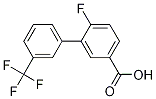 6-Fluoro-3-(trifluoromethyl)-[1,1-biphenyl]-3-carboxylicacid Structure,1261593-39-8Structure