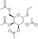 Ethly-2,3,4,6-tetra-o-acetyl-α-d-thiogalactopyranoside Structure,126187-25-5Structure