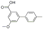 5-Methoxy-4-methyl-[1,1-biphenyl]-3-carboxylicacid Structure,1261889-23-9Structure