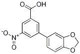 3-(Benzo[d][1,3]dioxol-5-yl)-5-nitrobenzoicacid Structure,1261894-05-6Structure