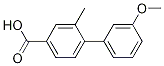 3-Methoxy-2-methyl-[1,1-biphenyl]-4-carboxylicacid Structure,1261902-72-0Structure