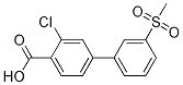 3-Chloro-3-(methylsulfonyl)-[1,1-biphenyl]-4-carboxylicacid Structure,1261913-06-7Structure