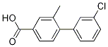 3-Chloro-2-methyl-[1,1-biphenyl]-4-carboxylicacid Structure,1261928-83-9Structure