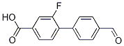 2-Fluoro-4-formyl-[1,1-biphenyl]-4-carboxylicacid Structure,1261969-57-6Structure