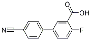 4-Cyano-4-fluoro-[1,1-biphenyl]-3-carboxylicacid Structure,1261977-82-5Structure