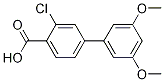 3-Chloro-3,5-dimethoxy-[1,1-biphenyl]-4-carboxylicacid Structure,1261992-00-0Structure