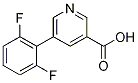 5-(2,6-Difluorophenyl)pyridine-3-carboxylic acid Structure,1261998-47-3Structure