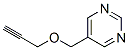 Pyrimidine, 5-[(2-propynyloxy)methyl]- (9ci) Structure,126230-78-2Structure