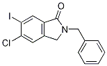 2-Benzyl-5-chloro-6-iodoisoindolin-1-one Structure,1262415-84-8Structure