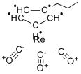 Isopropylcyclopentadienylrhenium Tricarbonyl Structure,126250-68-8Structure