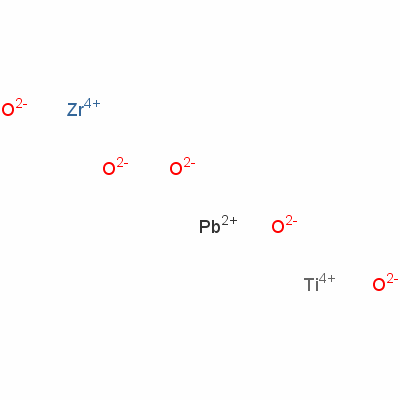 Lead titanium zirconium oxide Structure,12626-81-2Structure