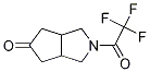 2-(2,2,2-Trifluoro-acetyl)-hexahydro-cyclopenta[c]pyrrol-5-one Structure,1263280-07-4Structure