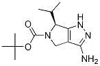 (S)-tert-butyl 3-amino-6-isopropyl-4,6-dihydropyrrolo[3,4-c]pyrazole-5(1h)-carboxylate Structure,1263283-97-1Structure