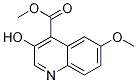 Methyl3-hydroxy-6-methoxyquinoline-4-carboxylate Structure,1263284-48-5Structure