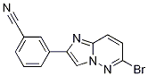 3-(6-Bromoimidazo[1,2-b]pyridazin-2-yl)benzonitrile Structure,1263284-55-4Structure