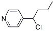 Pyridine, 4-(1-chlorobutyl)-(9ci) Structure,126342-37-8Structure