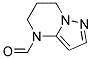 Pyrazolo[1,5-a]pyrimidine-4(5h)-carboxaldehyde, 6,7-dihydro-(9ci) Structure,126352-82-7Structure