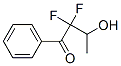 1-Butanone, 2,2-difluoro-3-hydroxy-1-phenyl-, (-)-(9ci) Structure,126392-91-4Structure